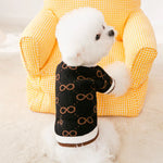 Striped Knitted Dog Sweater – Warm Cardigan