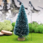Festlicher Miniaturbaum | Handgearbeitet aus Zeder und Kiefer | Tischdekoration & Weihnachtsfigur 4,5–13 cm