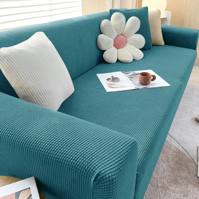 FlexiCover Elastic Sofa Covers – Protective Cover for Corner and Standard Sofas