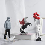 Modern Sculpture Series: Flower Thrower Statue