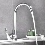 Einhebelmischer aus Chrom – Hochwertiger Wasserhahn für Spülen, pflegeleicht und einfach zu installieren für moderne Küchen