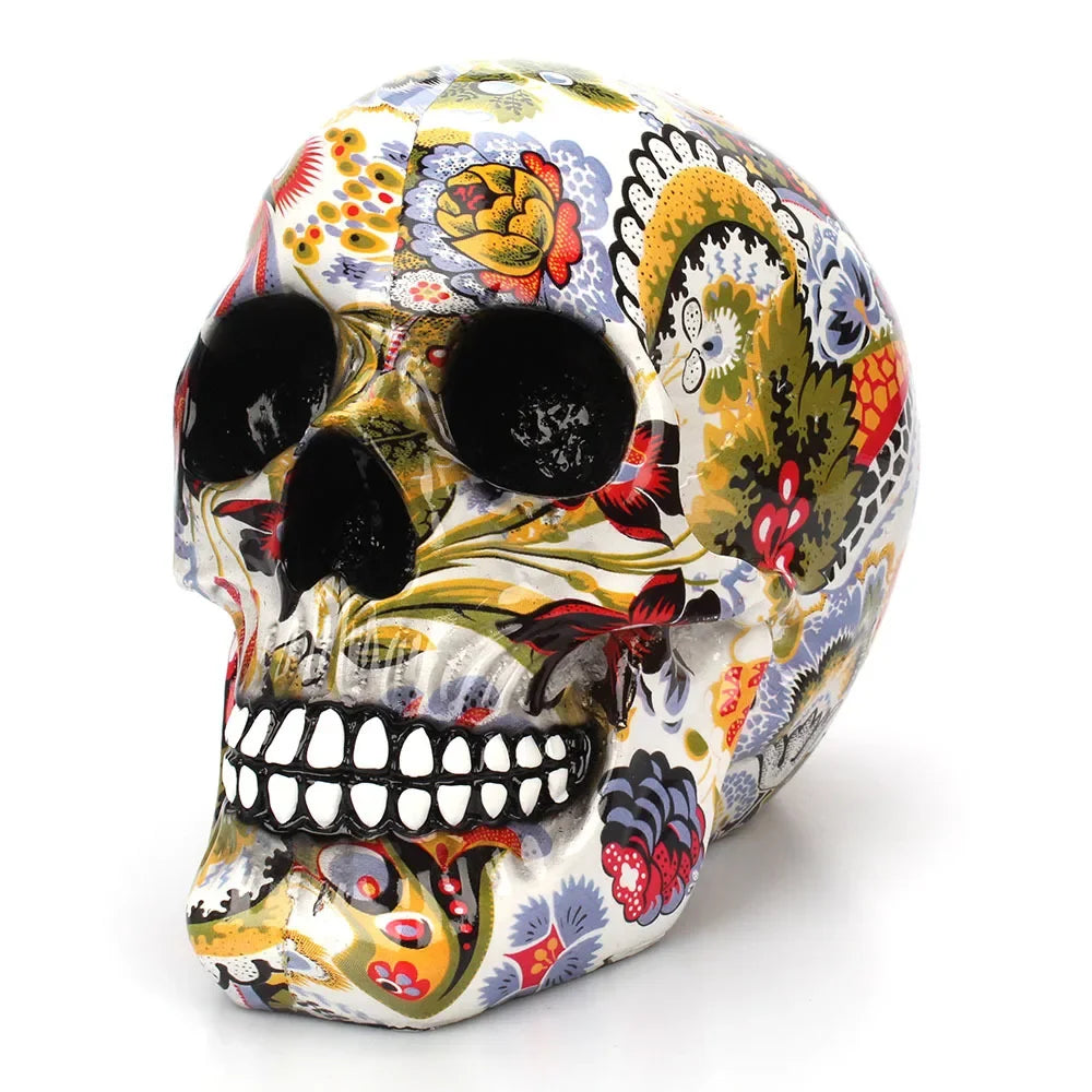 Artful Skull Decor with Mexican Design