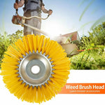 Robust Weed Brush for Lawnmowers – 22 cm Diameter