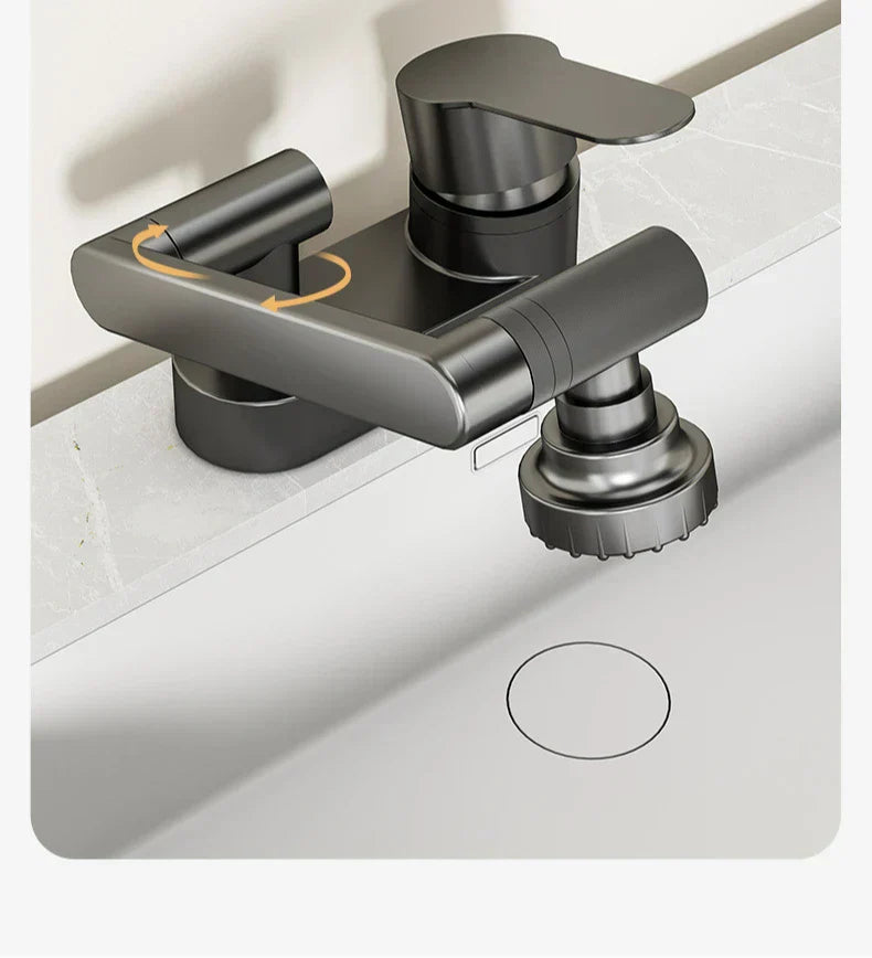 FlexiFlow 360° Waschbeckenmischer – Flexibel und stilvoll