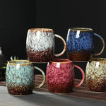 Keramiktasse in Weiß mit Athena-Motiv