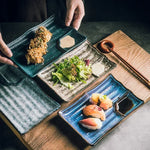 Handgefertigte Keramische Sushi Teller