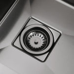 Edelstahl-Spülbecken Abflussfilter mit Geruchsbarriere – Pop-Up Stopper & Anti-Verstopfungssystem