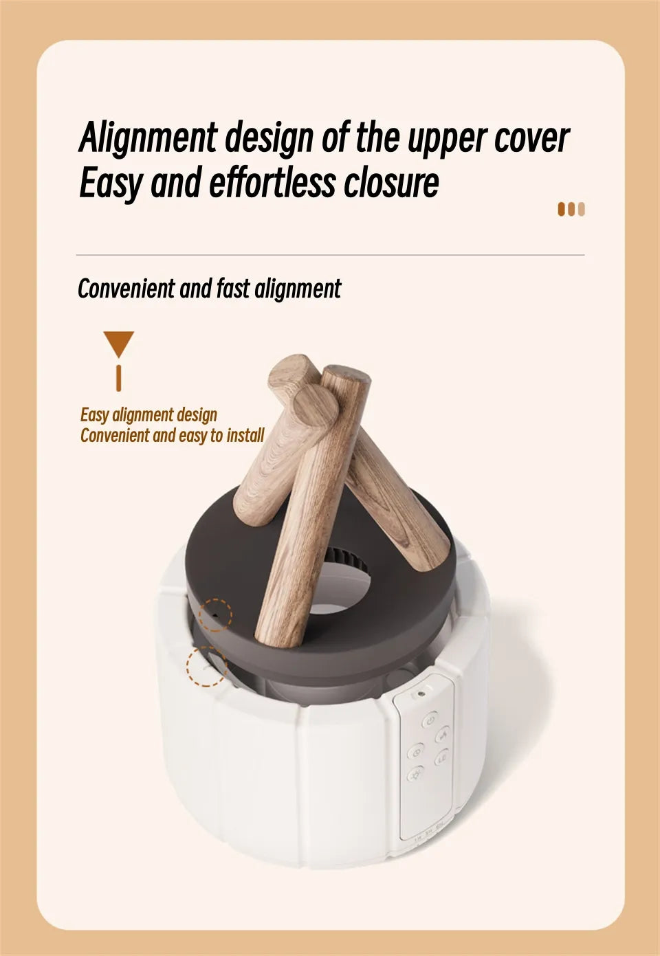 Well-being humidifier with aroma function