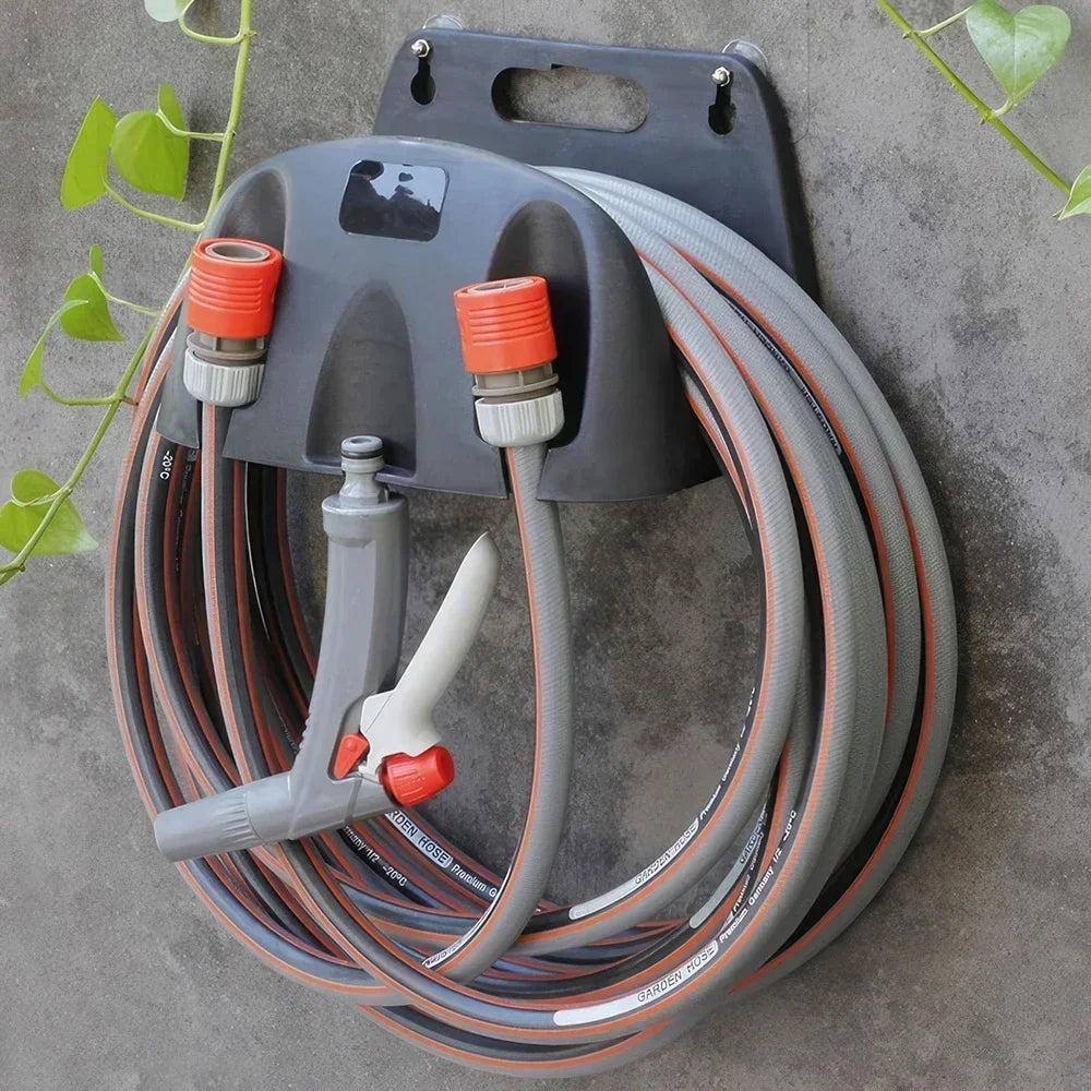 Wall-Mounted Garden Hose Holder – Instant Organization
