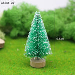 Festlicher Miniaturbaum | Handgearbeitet aus Zeder und Kiefer | Tischdekoration & Weihnachtsfigur 4,5–13 cm