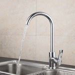Einhebelmischer aus Chrom – Hochwertiger Wasserhahn für Spülen, pflegeleicht und einfach zu installieren für moderne Küchen
