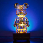 Bezaubernde 3D-Bärenlampe mit faszinierenden Lichteffekten