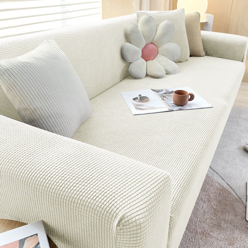 FlexiCover Elastic Sofa Covers – Protective Cover for Corner and Standard Sofas