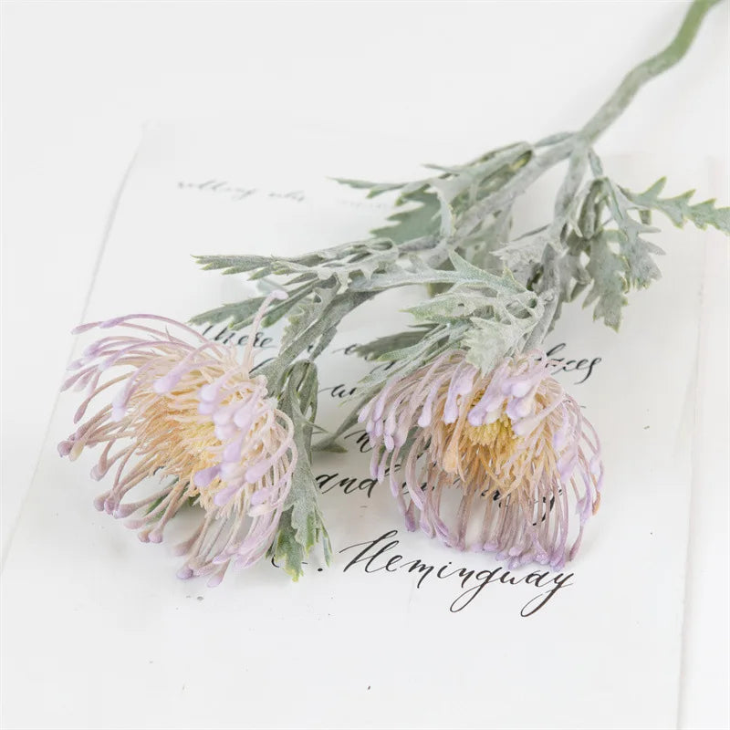 Elegante Kunst-Chrysantheme 38 cm | Realistische 10 cm Blüte
