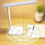 Faltbare LED-Tischlampe mit Touchsteuerung und Akku