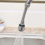 Stainless Steel Faucet Extender with 360° Rotation for Maximum Flexibility