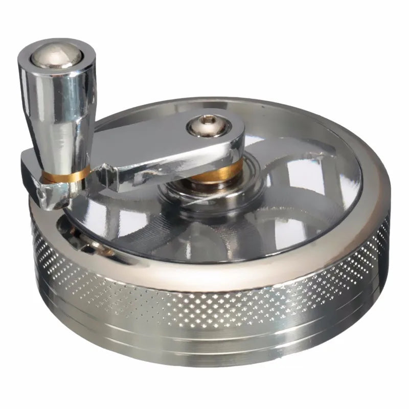 Elegante Kräutermühle aus Aluminium | 4-teilige Präzision