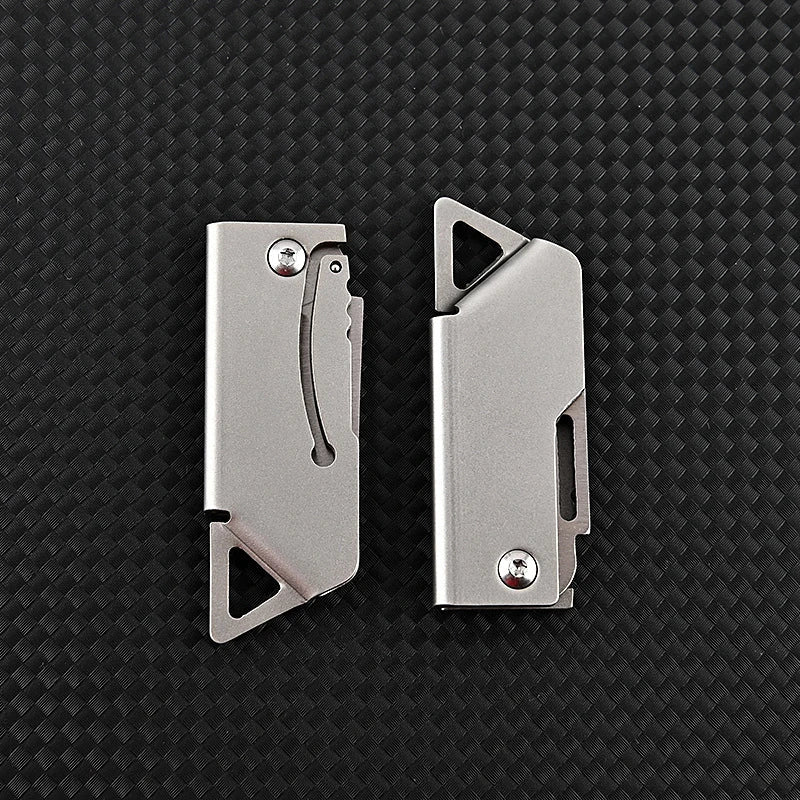 Compact Stainless Steel Folding Knife – Ideal for Outdoor and Emergencies