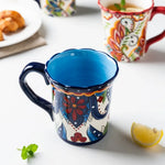 Becher mit Bohemian Blumenmuster