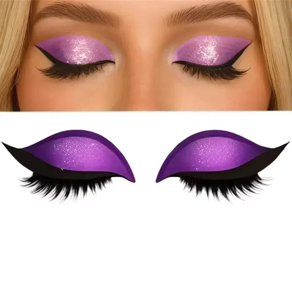 Schnelle Augen-Make-up Sticker | Sofortiger Glamour für Jeden Tag | Wiederverwendbar und Wasserfest