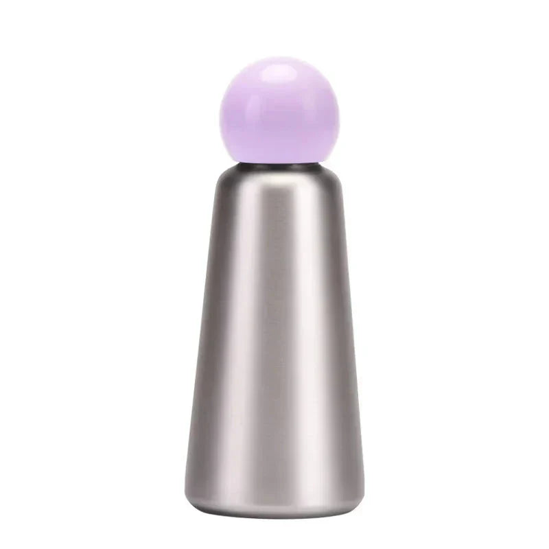 Elegant stainless steel bottle with dual color design