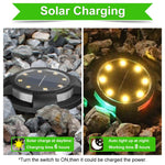 Colorful Solar Garden Light – environmentally friendly