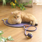 2-in-1 Katzenkratzmatte und Spielunterlage CatJoy