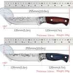 Kitchen Professional | Robust Stainless Steel Chef's Knife – Versatile Helper for Meat, Fruit, BBQ, and Filleting