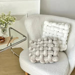 Thick Woven Knot Pillow