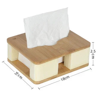 Nordic Tissue Box with Accordion Design