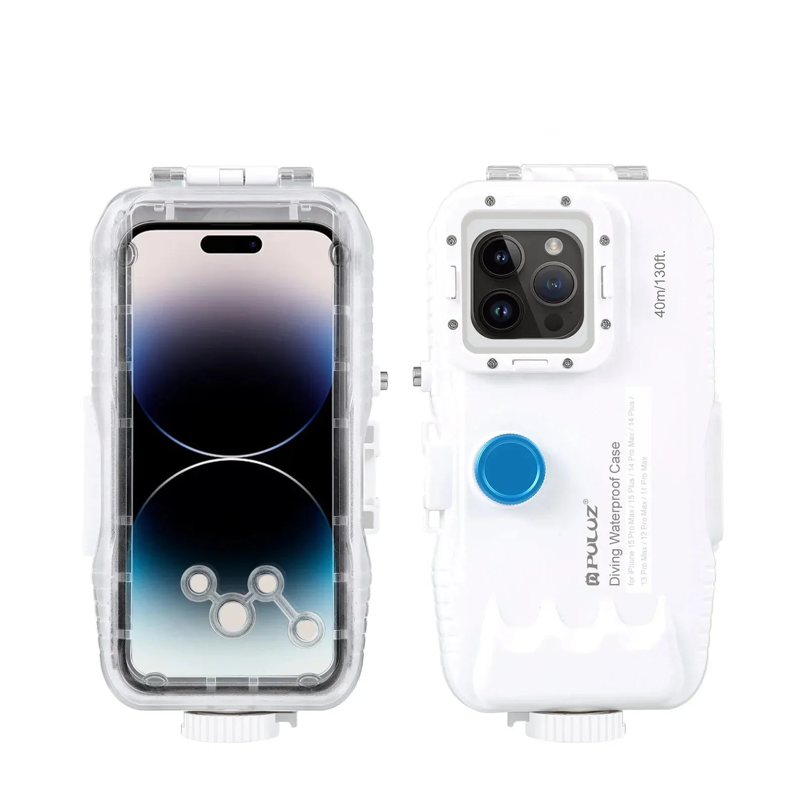Waterproof Diving Case for iPhone with 40m Protection and Touch Control – AquaGuard
