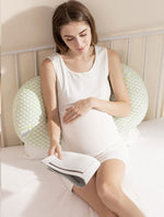 U-Shaped Pregnancy Pillow - Full Body Support & Washable Cover