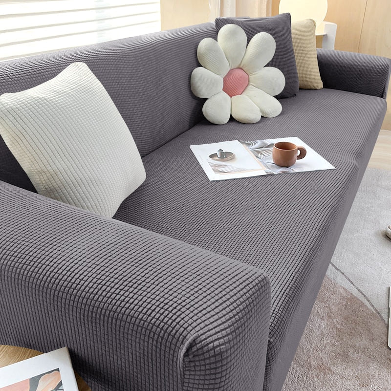 FlexiCover Elastic Sofa Covers – Protective Cover for Corner and Standard Sofas