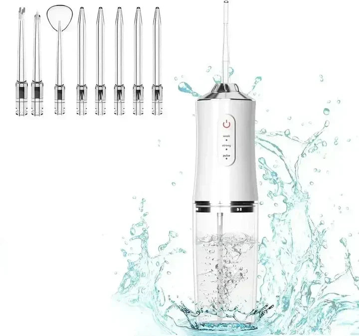 Kabelloser Wasserzahnreiniger für eine umfassende Mundpflege