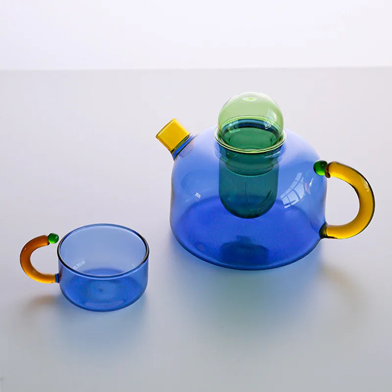 Colorful teapot