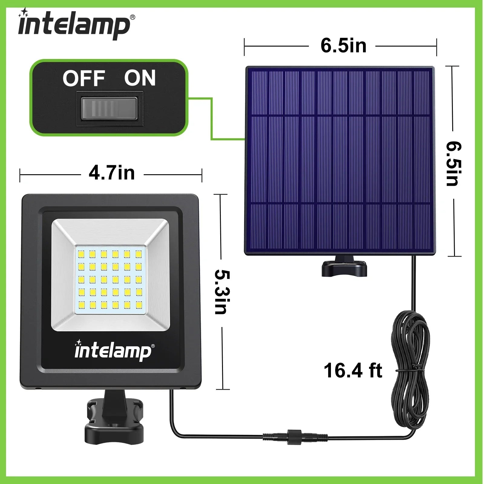 Sunbeam LED Outdoor Light Set | 1200 Lumens | Set of 2 | Weatherproof & Flexible