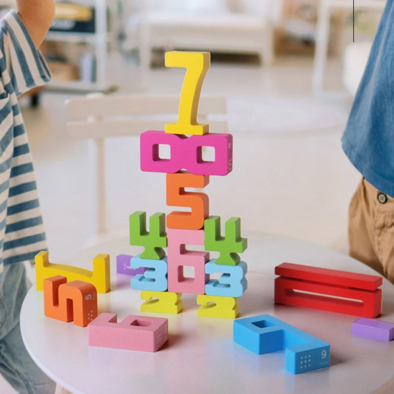 Learning Blocks for Math and Numbers – Educational Toy