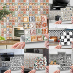VivaMosaik 3D Wall Tile Stickers – 10 Pieces for Stylish Spaces