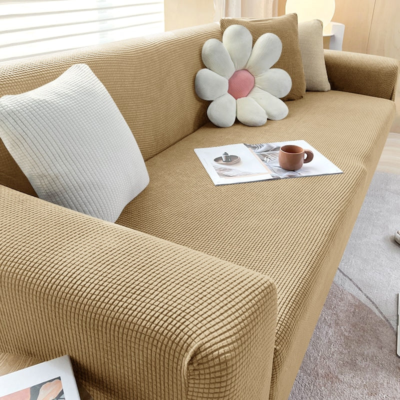 FlexiCover Elastic Sofa Covers – Protective Cover for Corner and Standard Sofas
