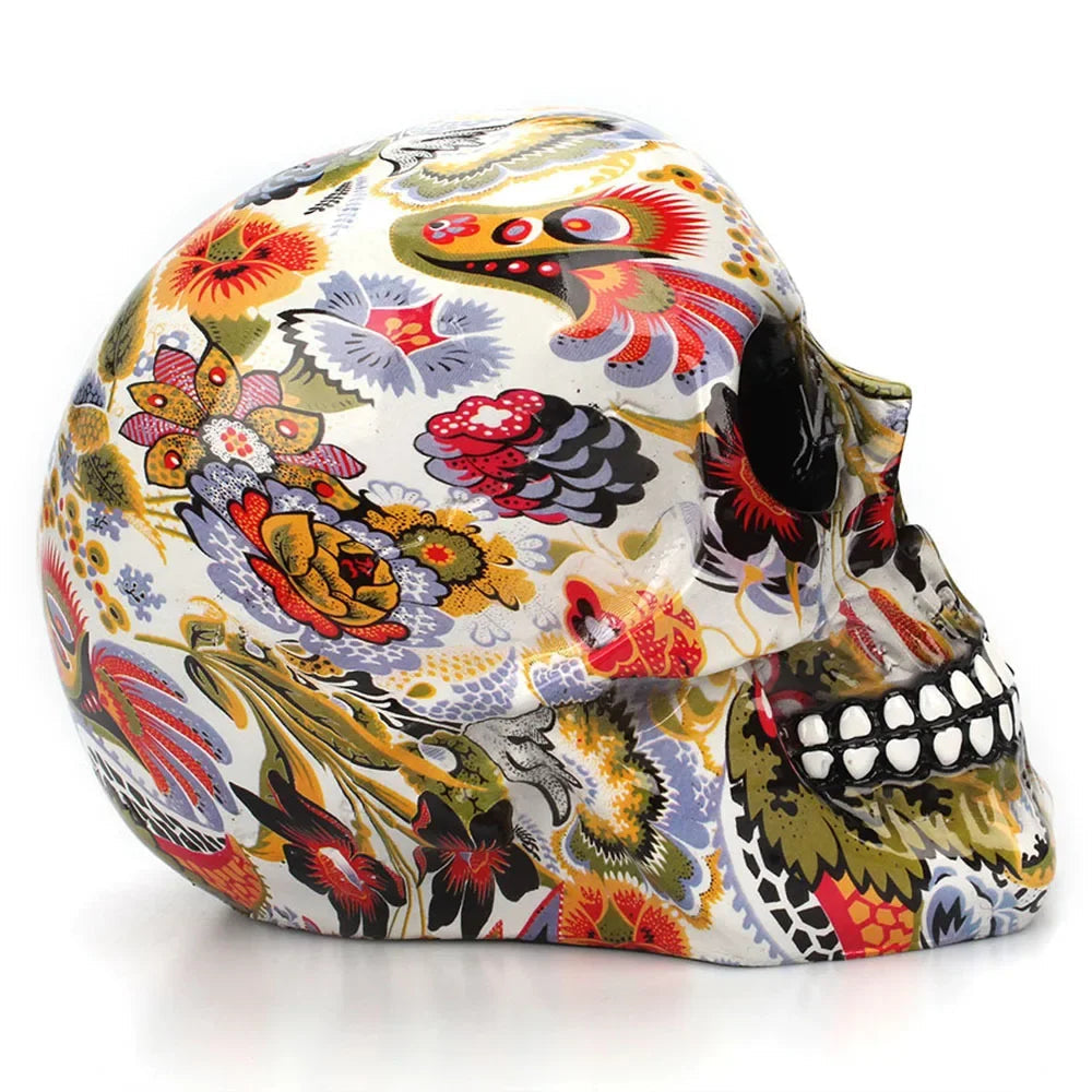 Artful Skull Decor with Mexican Design