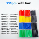 530-teiliges Buntes Kabel-Organisationsset für DIY-Reparaturen