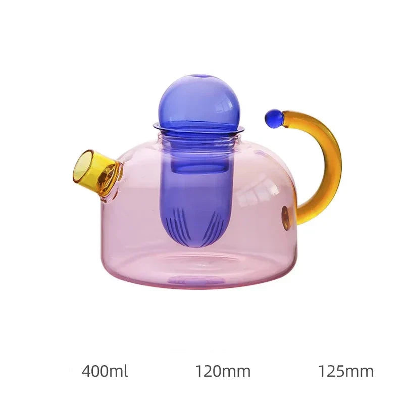 Colorful teapot