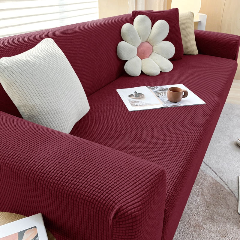 FlexiCover Elastic Sofa Covers – Protective Cover for Corner and Standard Sofas