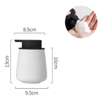 Elegant 300 ml ceramic soap dispenser – for liquid soaps and lotions