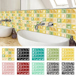 3D Wandfliesenaufkleber im Mosaikdesign