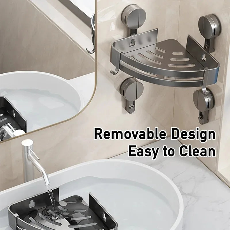 SmartFix – Elegantes Duschregal mit Saugnäpfen ohne Bohren