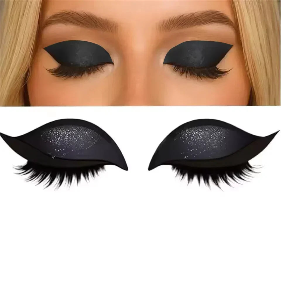 Schnelle Augen-Make-up Sticker | Sofortiger Glamour für Jeden Tag | Wiederverwendbar und Wasserfest