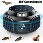 Ultrasonic pest repeller for power outlets