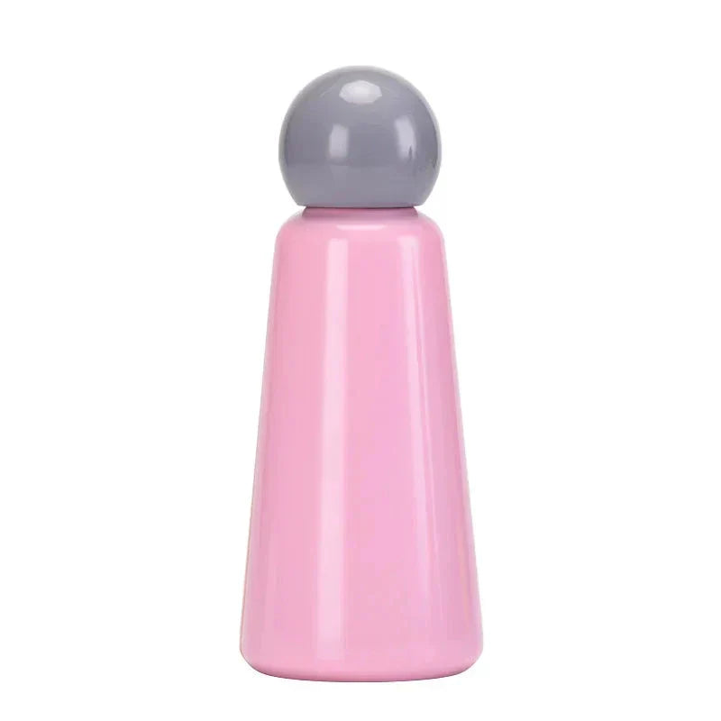 Elegant stainless steel bottle with dual color design