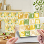 VivaMosaik 3D Wall Tile Stickers – 10 Pieces for Stylish Spaces